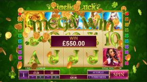 Gaelic Luck Mega-Gewinn