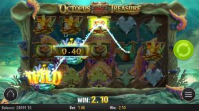 octopus treasure wild gewinnen