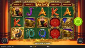 temple of wealth gameplay