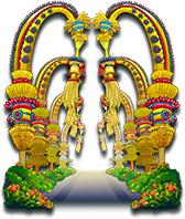 Bali Dragon Garten Symbol