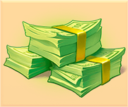 Bankin' More Bacon Geld Symbol