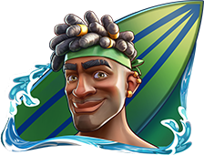 Cowabunga Dream Drop Surfer Symbol 3