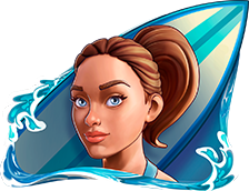 Cowabunga Dream Drop Surfer Symbol 4