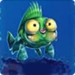 Fishtastic Grünes Fisch-Symbol