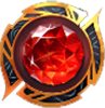 Gods of Oblivion Roter Edelstein Symbol