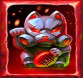 Gritty Kitty of Nitropolis Rote Katze Symbol