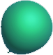 Mega Party Bucks Grüner Ballon Symbol