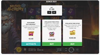 Merlin's Alchemy Bonus Buy