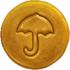 Squid Game One Lucky Day Regenschirm Symbol