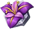 Wild Swarm 2 Lila Blume Symbol
