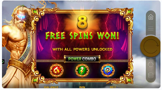 3 Powers of Zeus Power Combo Freispiele