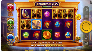 3 Powers of Zeus Power Combo Gameplay