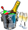 Big Bass Day at The Races Champagner Symbol