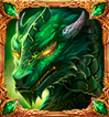 Dragon's Dawn Grüner Drache Symbol
