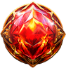 Dragon's Dawn Roter Edelstein Symbol