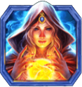 Fire Portals Mädchen Symbol