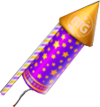 Fireworks Megaways Rosa Feuerwerk Symbol