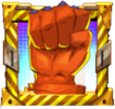 Fist of Destruction Rotes Wild Reel Symbol