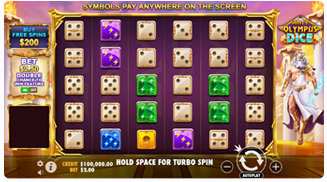 Gates of Olympus Dice Gameplay