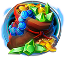 Genie Jackpots Even More Wishes Edelsteine Symbol