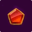 Genie's Arabian Riches Roter Edelstein Symbol