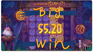 Gnomes & Giants Großer Gewinn