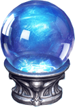 Madame of Mystic Manor Symbol der Kristallkugel