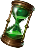 Madame of Mystic Manor Sanduhrsymbol