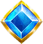Midas King of Gold Blauer Edelstein Symbol