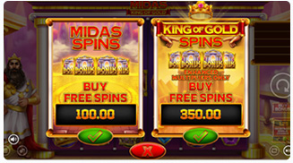 Midas King of Gold Bonus kaufen
