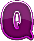Plenty O'Fish Q Symbol