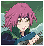 Power of Ninja Mädchen Symbol