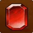 Rogue Rats of Nitropolis Rotes Mini-Edelstein-Symbol