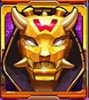 Samurai's Katana Maske Symbol
