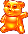 Sugar Rush 1000 Orangefarbenes Bärensymbol