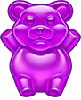 Sugar Rush 1000 Rosa Bärensymbol