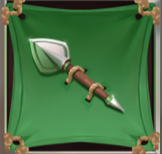 Worms of Valor Grüner Pfeil Symbol