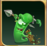 Worms of Valor Grüner Wurm Symbol