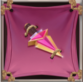Worms of Valor Rosa Pfeil Symbol