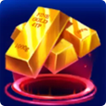 4K Ultra Gold Balken Symbol