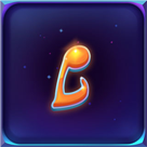 80sPop Orange Hinweis Symbol