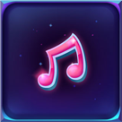 80sPop Rosa Note Symbol