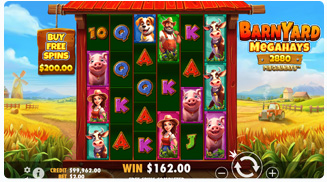 Barnyard Megahays Megaways Gameplay