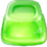 Bouncy Bombs Grünes Gelee Symbol
