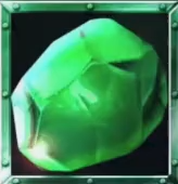 Diamond Miner DouMax Grüner Edelstein Symbol