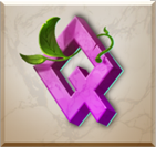 Gods of Olympus lll Megaways Q Symbol