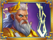 Gods of Olympus lll Megaways Zeus Symbol