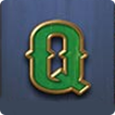 Gold Frontier Jackpots FastPot5 Q Symbol