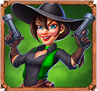 Gold Rush Frenzy Megaways Mädchenbanditen Symbol