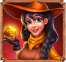 Gold Rush Frenzy Megaways Bergarbeiterin Symbol